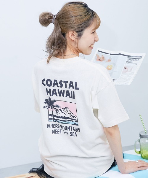 旅するデビロック】大人 プリント半袖Tシャツ（Tシャツ/カットソー
