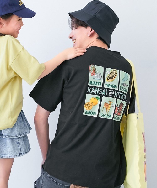 旅するデビロック】大人 プリント半袖Tシャツ（Tシャツ/カットソー