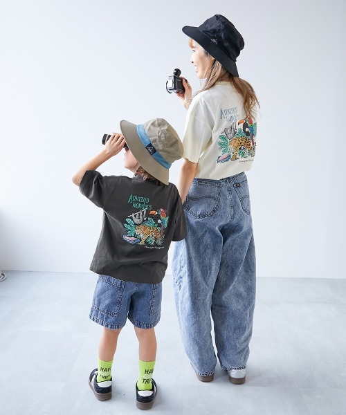 devirock（デビロック）の「【旅するデビロック】大人 プリント半袖Tシャツ（Tシャツ/カットソー・レディース・ブラック系2/ブラック系1/ホワイト系2/ホワイト系1/ライトグレー系1/ピンク系1・M/LL/L）」の11枚目の写真