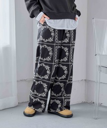 studio CLIP | ブロック刺繍レースパンツ(その他パンツ)