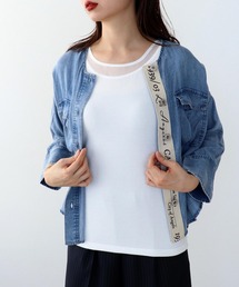 Cepica | ラッセルシアー切替両前タンクトップ(タンクトップ)