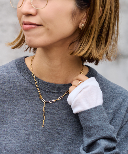 FRAMeWORK(フレームワーク)の「《追加》HARPIE/ハーピー チェーンネックレス 45 3(ネックレス・レディース・ゴールド・FREE)」の1枚目の写真