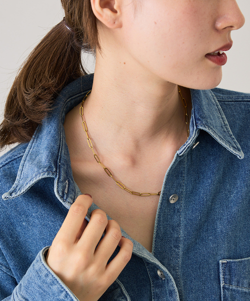 FRAMeWORK(フレームワーク)の「《追加》HARPIE/ハーピー チェーンネックレス 45 3(ネックレス・レディース・ゴールド・FREE)」の3枚目の写真