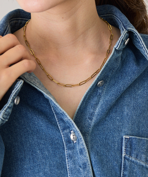 FRAMeWORK(フレームワーク)の「《追加》HARPIE/ハーピー チェーンネックレス 45 3(ネックレス・レディース・ゴールド・FREE)」の4枚目の写真