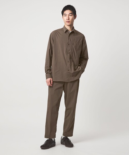 green label relaxing(グリーンレーベルリラクシング)の「WONDER CLOTH ワイドユーティリティ― パンツ W2 -ストレッチ・接触冷感・吸水速乾-(その他パンツ・メンズ・ダークグレー/モカ/ブラック・XL/L/M/S)」の10枚目の写真