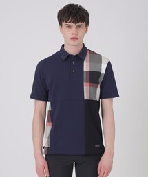 BLACK LABEL CRESTBRIDGE（ブラックレーベル・クレストブリッジ）の「パッチワーックサッカーポロシャツ（ポロシャツ）」