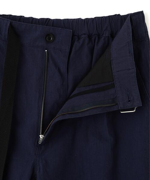MHL.(エムエイチエル)の「CRISP COTTON CHAMBRAY(その他パンツ・メンズ・ネイビー/オリーブ・MEDIUM/SMALL/LARGE)」の7枚目の写真
