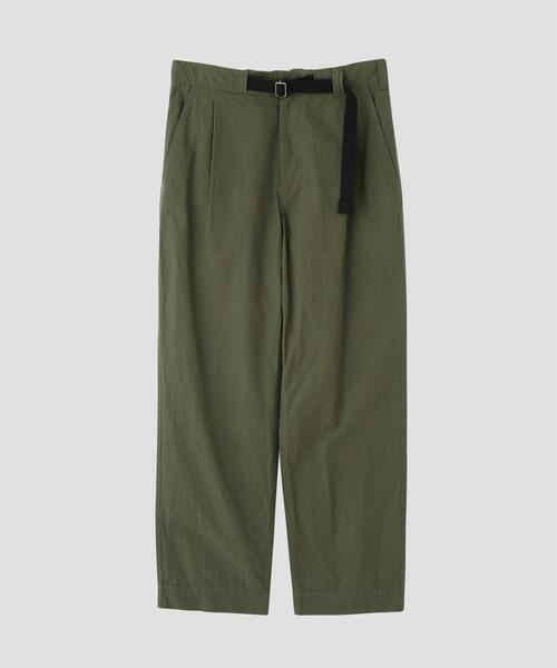 MHL.(エムエイチエル)の「CRISP COTTON CHAMBRAY(その他パンツ・メンズ・ネイビー/オリーブ・MEDIUM/SMALL/LARGE)」の11枚目の写真