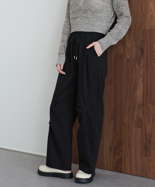 J by blue(ジェイバイブルー)の「タックスウェットパンツ(スウェットパンツ・レディース・グレー/ブラック・MEDIUM)」の13枚目の写真