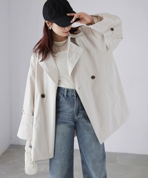 Riberry | ミドル丈Aライントレンチコート(トレンチコート)