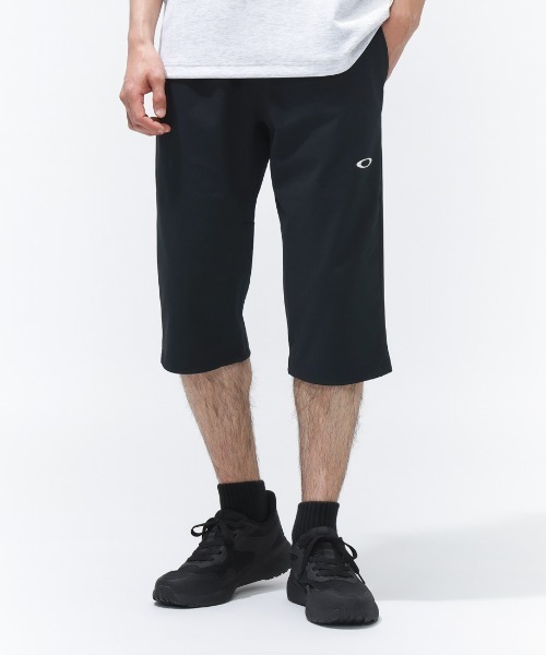 OAKLEY（オークリー）の「オークリー  LIGHT FLEECE DRY 3/4 PANTS 16.0（その他パンツ・メンズ・ブラック/グレー・M/L/LL/3L）」の2枚目の写真