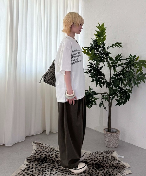 sedacle（セダクル）の「チンツタックバルーンパンツ（その他パンツ・メンズ・ブラウン/ブラック・LARGE/MEDIUM/SMALL）」の14枚目の写真