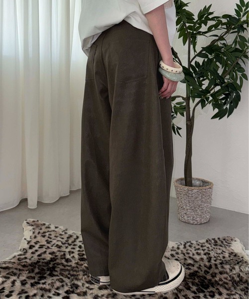 sedacle（セダクル）の「チンツタックバルーンパンツ（その他パンツ・メンズ・ブラウン/ブラック・LARGE/MEDIUM/SMALL）」の11枚目の写真