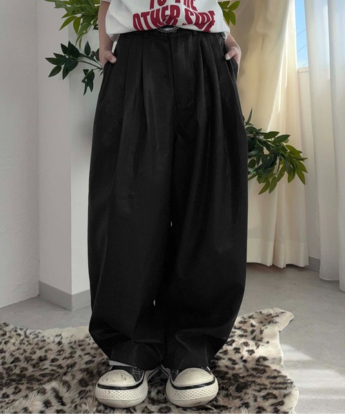 sedacle（セダクル）の「チンツタックバルーンパンツ（その他パンツ・メンズ・ブラウン/ブラック・LARGE/MEDIUM/SMALL）」の21枚目の写真