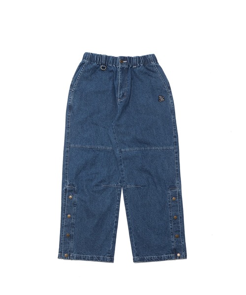 セール】EXAMPLE EX PATCH SIDE BUTTONS DENIM PANTS（デニムパンツ
