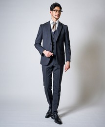 TETE HOMME（テットオム）の「4WAYストレッチスーツ   ウォッシャブルセットアップ 3ピース（スーツセット）」