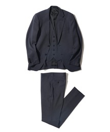 TETE HOMME（テットオム）の「4WAYストレッチスーツ   ウォッシャブルセットアップ 3ピース（スーツセット）」