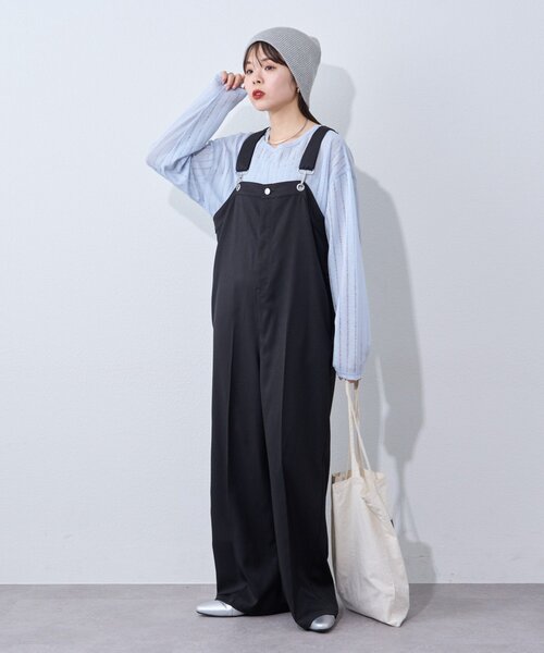 【willow】スラックスサロペット