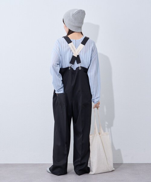 【willow】スラックスサロペット
