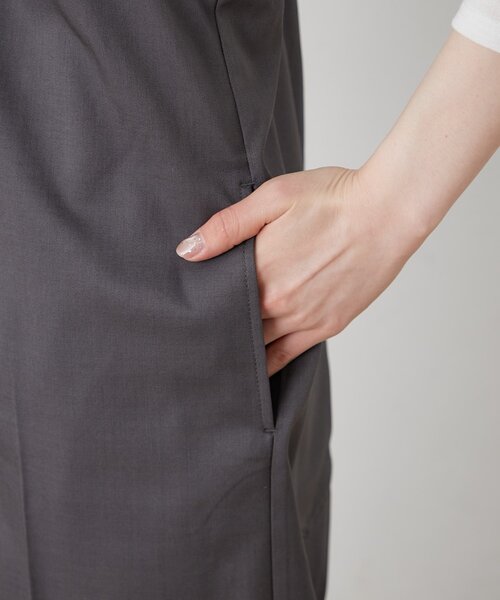 WILLOW(ウィロー)の「【willow】スラックスサロペット(サロペット/オーバーオール・レディース・ブラック/グレー・SMALL/LARGE/MEDIUM)」の14枚目の写真