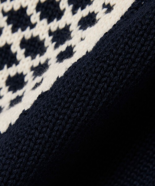LACOSTE（ラコステ）の「ラケットジャカード コットンニットベスト（ベスト・メンズ・ブラック・5/4/3/2）」の3枚目の写真