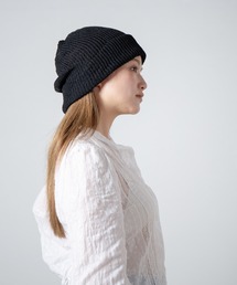 RACAL（ラカル）の「Sheer Mesh Knit Cap / 擬麻ルーズニットキャップ（ニットキャップ/ビーニー・レディース）」