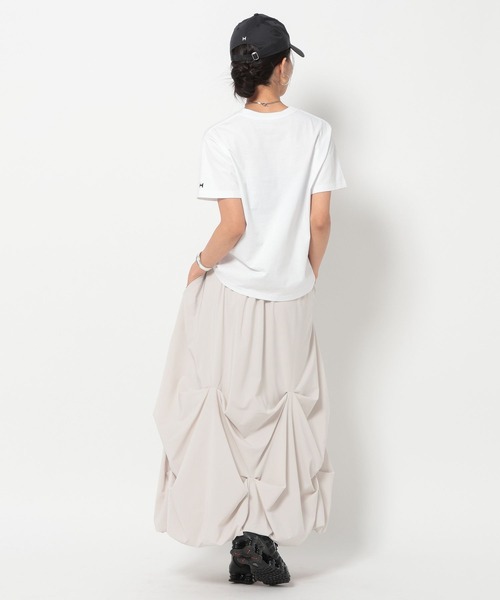 HEREIAM（ヘレイアム）の「【HEREIAM】撥水Comfy スカート（スカート・レディース・ブラック/ライトグレー・FREE）」の14枚目の写真