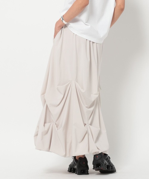 HEREIAM（ヘレイアム）の「【HEREIAM】撥水Comfy スカート（スカート・レディース・ブラック/ライトグレー・FREE）」の16枚目の写真