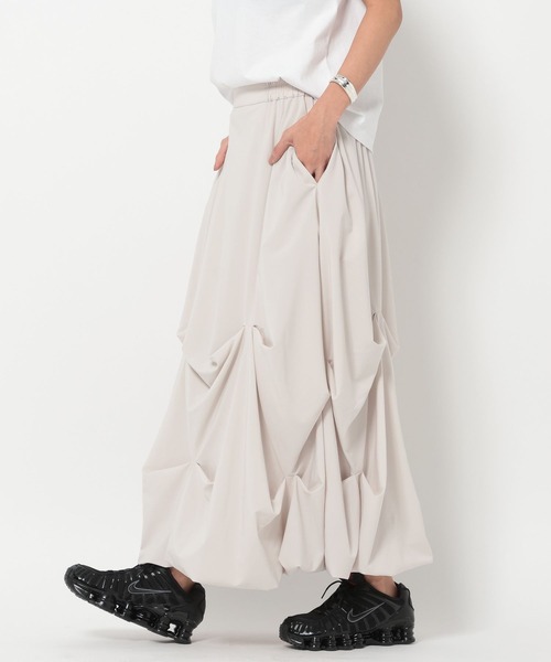 HEREIAM（ヘレイアム）の「【HEREIAM】撥水Comfy スカート（スカート・レディース・ブラック/ライトグレー・FREE）」の17枚目の写真