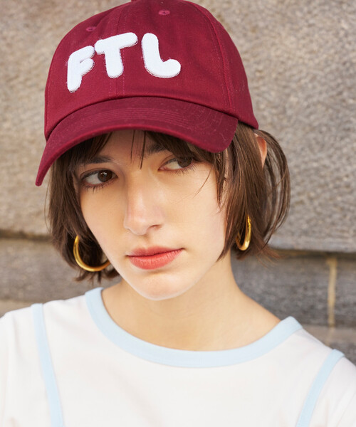 FREAK'S STORE(フリークスストア)の「FRUIT OF THE LOOM × FREAK'S STORE/フルーツオブザルーム 別注 アップリケ ロゴキャップ(キャップ・レディース・ワイン/ネイビー/ベージュ・ONE SIZE)」の18枚目の写真