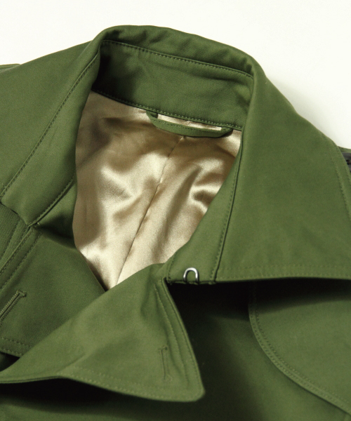 Luv maison（ラブメゾン）の「【スプリングコート】コットンストレッチトレンチコート（トレンチコート・メンズ・ベージュ/ネイビー/カーキ/キャメル・XL/M/L）」の10枚目の写真