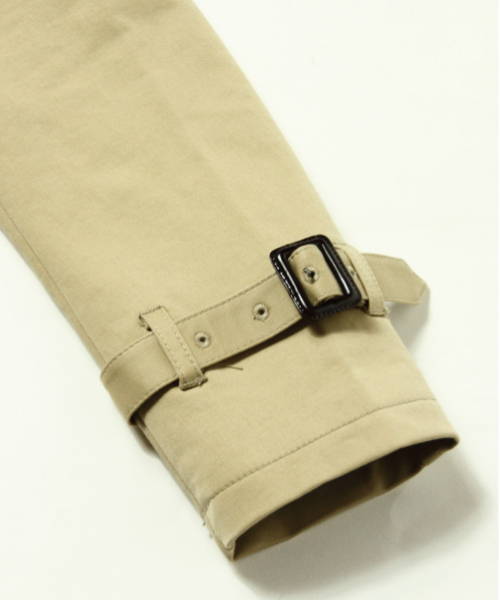 Luv maison（ラブメゾン）の「【スプリングコート】コットンストレッチトレンチコート（トレンチコート・メンズ・ベージュ/ネイビー/カーキ/キャメル・XL/M/L）」の7枚目の写真