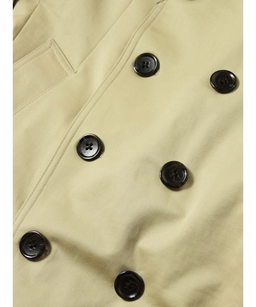 Luv maison（ラブメゾン）の「【スプリングコート】コットンストレッチトレンチコート（トレンチコート・メンズ・ベージュ/ネイビー/カーキ/キャメル・XL/M/L）」の22枚目の写真