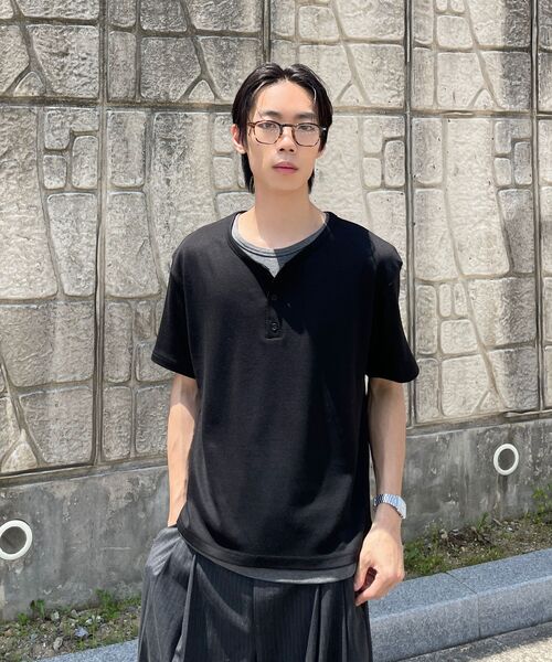 LEARVE(ルアブ)の「シェルビー ピンストライプ ダブルプリーツスラックス チャコール(スラックス・メンズ・その他・SMALL/MEDIUM/LARGE)」の2枚目の写真