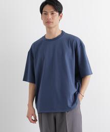 シルケットサッカーワイドTシャツ 半袖