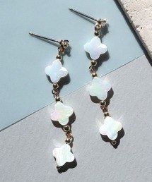 ISS イズ：フラワーシェルピアス