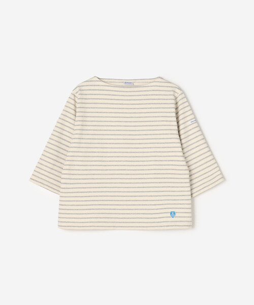 ORCIVAL(オーシバル)の「ORCIVAL | コットンロード ショートスリーブ ボートネックバスクシャツ WOMEN(Tシャツ/カットソー・レディース・レッド系その他/ホワイト系その他5/ブルー系その他5・1/2)」の18枚目の写真