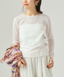 VERMEIL par iena | サイドロゴプリントプルオーバー(ニット/セーター)