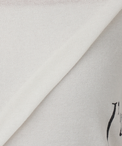 VERMEIL par iena（ヴェルメイユパーイエナ）の「サイドロゴプリントプルオーバー（ニット/セーター・レディース・ブラウン/ホワイト・FREE）」の16枚目の写真