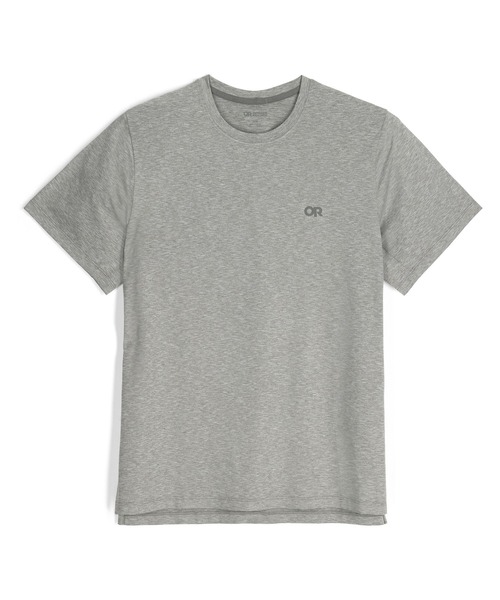OUTDOOR RESEARCH(アウトドアリサーチ)の「OUTDOOR RESEARCH アウトドアリサーチ ActiveIce Spectrum Sun T-Shirt/アクティブアイスサン ショートスリーブTシャツ(Tシャツ/カットソー・メンズ・グレー/ブルー・MEDIUM/LARGE)」の1枚目の写真