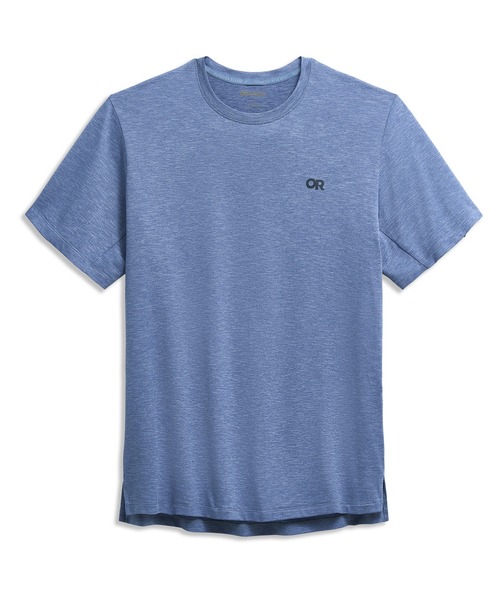 OUTDOOR RESEARCH(アウトドアリサーチ)の「OUTDOOR RESEARCH アウトドアリサーチ ActiveIce Spectrum Sun T-Shirt/アクティブアイスサン ショートスリーブTシャツ(Tシャツ/カットソー・メンズ・グレー/ブルー・MEDIUM/LARGE)」の3枚目の写真
