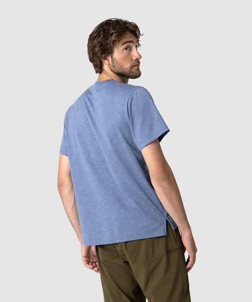OUTDOOR RESEARCH(アウトドアリサーチ)の「OUTDOOR RESEARCH アウトドアリサーチ ActiveIce Spectrum Sun T-Shirt/アクティブアイスサン ショートスリーブTシャツ(Tシャツ/カットソー・メンズ・グレー/ブルー・MEDIUM/LARGE)」の4枚目の写真
