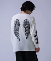 2TYPE グラフィック ワッフル ロンT