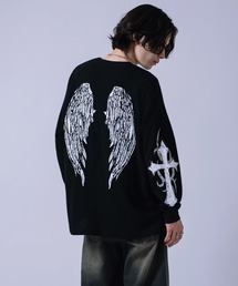 improves（インプローブス）の「2TYPE グラフィック ワッフル ロンT（Tシャツ/カットソー）」