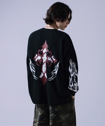 improves（インプローブス）の「2TYPE グラフィック ワッフル ロンT（Tシャツ/カットソー）」