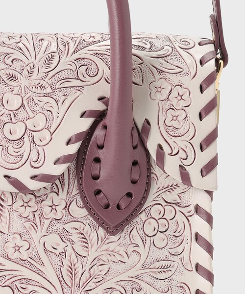 CARVING TRIBES（カービングトライブス）の「MiniRSHandbag-ls（ハンドバッグ・レディース・ピンク系その他・FREE）」の3枚目の写真