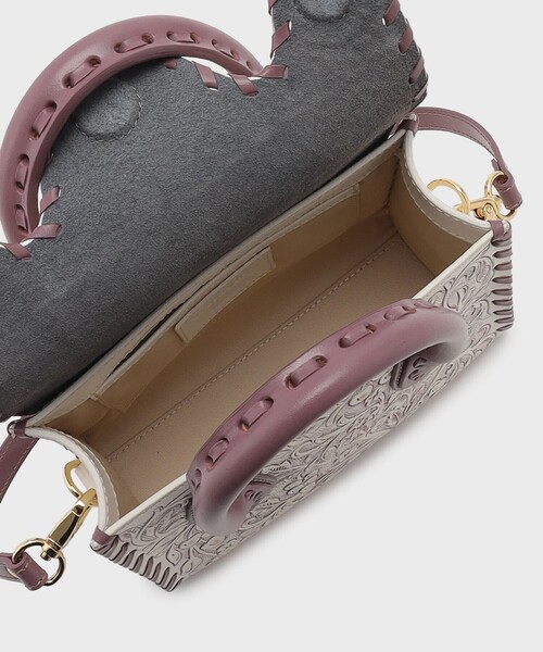 CARVING TRIBES（カービングトライブス）の「MiniRSHandbag-ls（ハンドバッグ・レディース・ピンク系その他・FREE）」の6枚目の写真