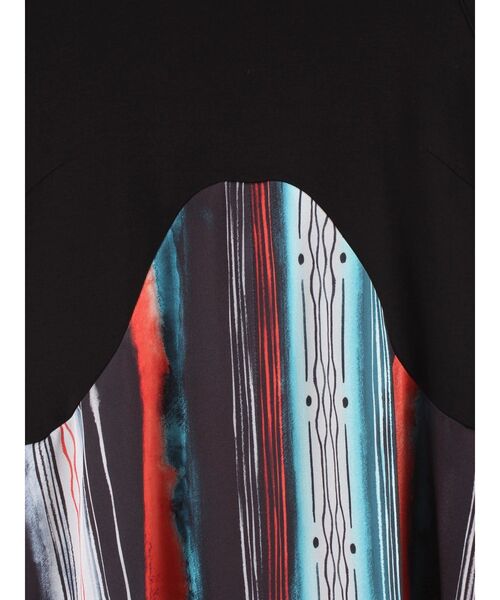 UN3D.（アンスリード）の「TIE-DYE STRIPE AIO / タイダイストライプオールインワン（つなぎ/オールインワン・レディース・ブラック/ライム・38/36）」の20枚目の写真