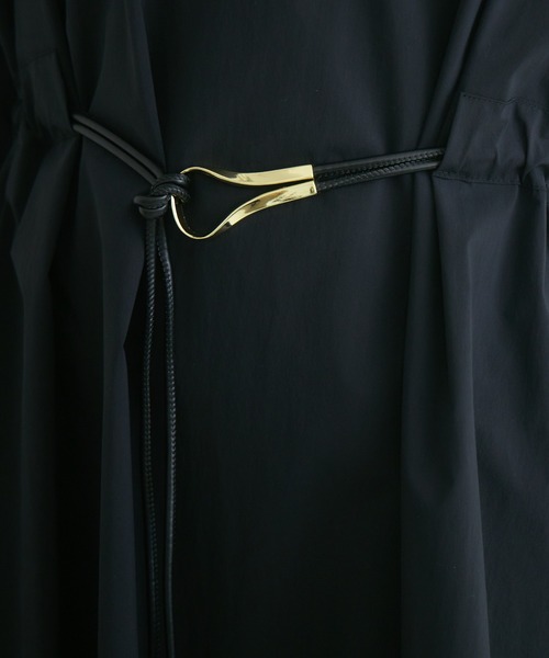 KATHARINE ROSS（キャサリンロス）の「【PILLINI/ピリーニ】ロープベルト付ワンピース（ワンピース・レディース・ブラック/ベージュ・FREE）」の12枚目の写真