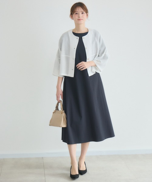 KATHARINE ROSS（キャサリンロス）の「【PILLINI/ピリーニ】ロープベルト付ワンピース（ワンピース・レディース・ブラック/ベージュ・FREE）」の15枚目の写真